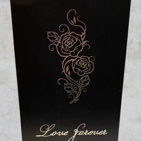 LOVE FOREVER LED ROSE -- Metallic Rose Inside Glass Dome, Lighted, LED, Like New - Picture 13 of 14